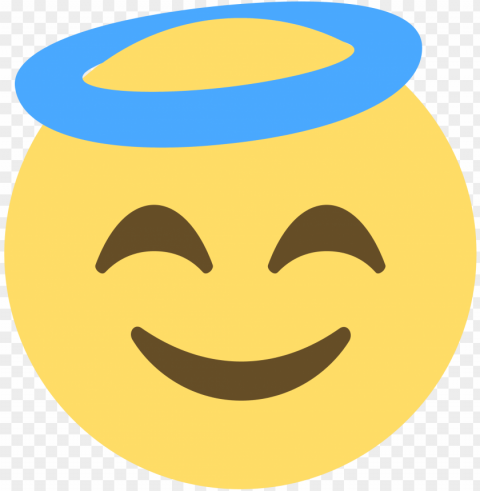 emoji faceicon - emoji angel emoji PNG with cutout background