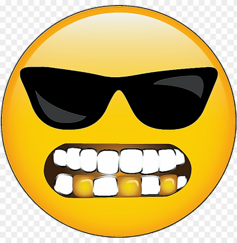 Emoji Grillz Clear Background PNGs