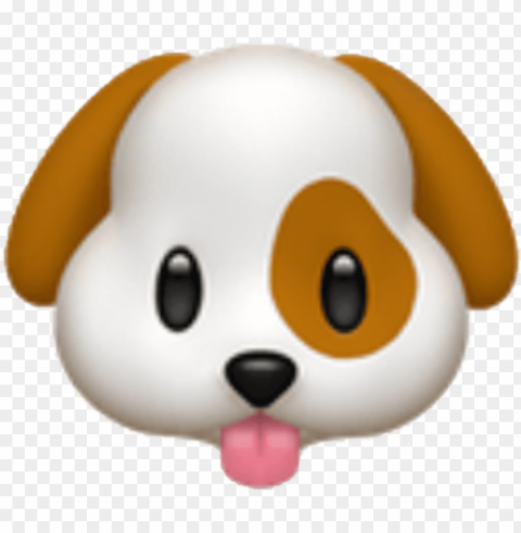 emoji sticker whatsapp emoticon party emoji clipart - dog emoji white background HighQuality Transparent PNG Object Isolation