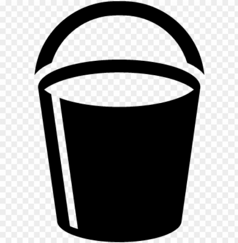 empty bucket vector - cubeta icono PNG files with no royalties