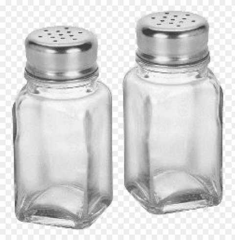 Empty Salt And Pepper Set Isolated Design Element On Transparent PNG