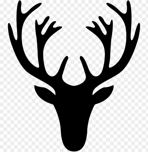 en este link y en este otro - deer head deer silhouette Isolated Graphic with Transparent Background PNG