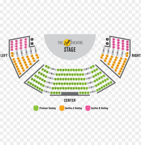 encore theater seating chart le reve grandview loft PNG images no background