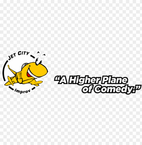 end of the year comedy event complete with a full - jet city improv PNG images with transparent layer