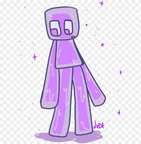 enderman minecraft minecraft slime minecraftsona minecraft - illustratio ClearCut Background PNG Isolation PNG transparent with Clear Background ID fbb25be3