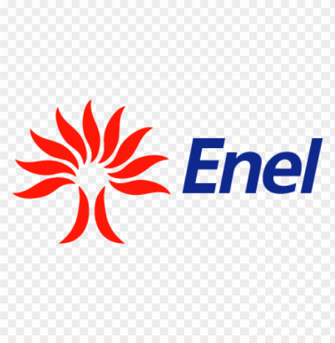 enel spa vector logo PNG with isolated background