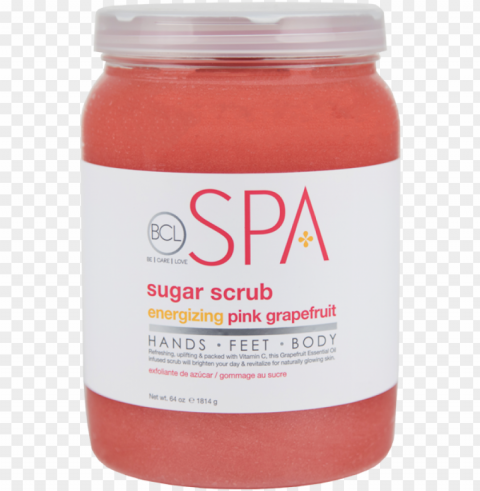 energizing pink grapefruit sugar scrub - bio creative lab bcl spa sugar scrub mandarin and PNG files with no royalties