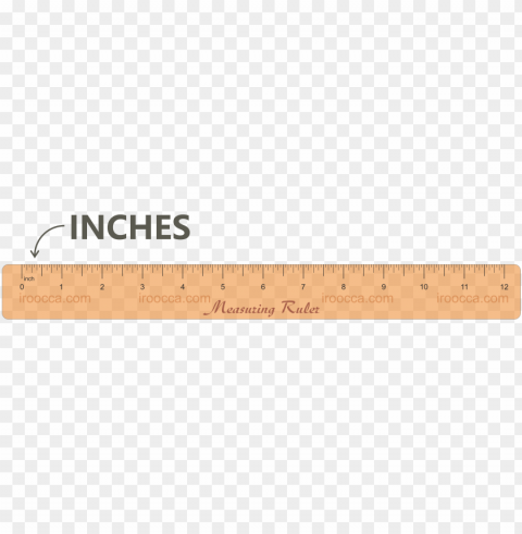 english ruler - ruler Isolated Item on Transparent PNG Format