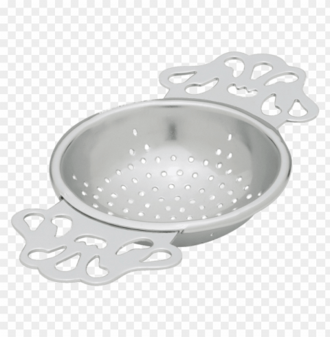 english tea strainer Isolated Illustration with Clear Background PNG