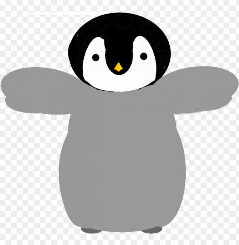 enguin clip art free vector 4vector - penguin clip art PNG with clear transparency