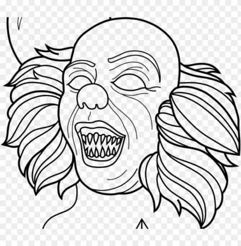 ennywise coloring pages pennywise coloring pages 33795 - pennywise coloring pages 2017 Free PNG images with transparent backgrounds