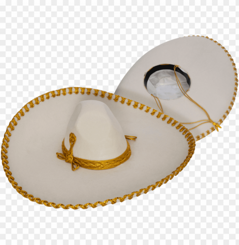 enuine sombrero adult mariachi sombrero charro hat - sombrero Isolated Artwork in Transparent PNG Format