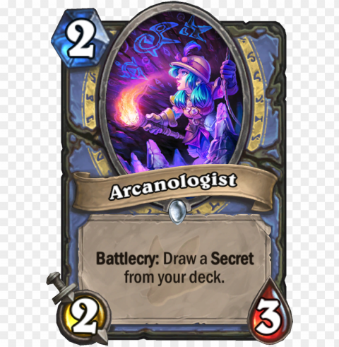 enus arcanologist - hearthstone 2 cost legendary PNG files with no background bundle