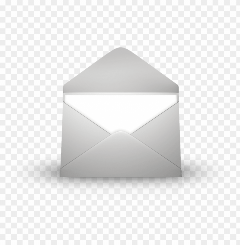 envelope Clean Background Isolated PNG Character