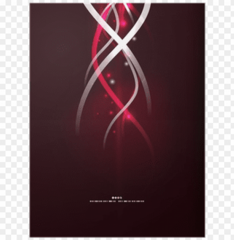 eon glowing lines abstract poster pixers - graphic desi Isolated Object on Clear Background PNG