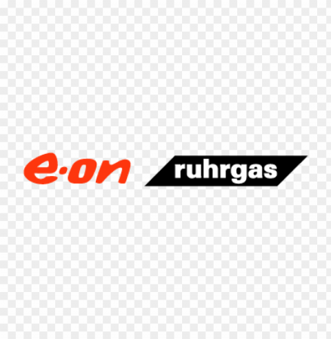 eon-ruhrgas vector logo PNG Isolated Object on Clear Background