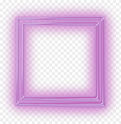 eon square squares kare frame frames border borders - square neon frame PNG with no background free download