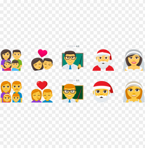 eople emoji are looking much more stylish and current - blo Isolated Graphic on HighQuality Transparent PNG