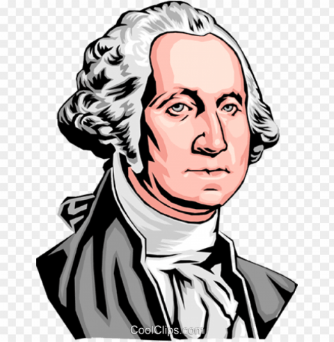 eorge washington royalty free vector clip art illustration - george washington hair clipart PNG pictures without background