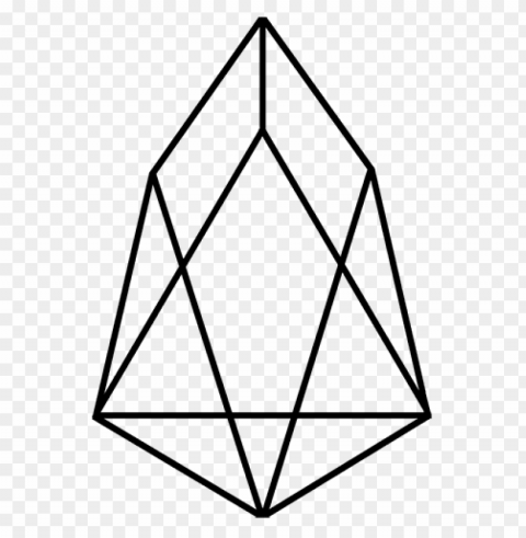 Eos Coin Logo Isolated Icon In HighQuality Transparent PNG