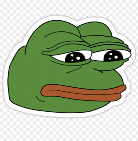 epe the sad frog - pepe the frog j Isolated Artwork in HighResolution PNG