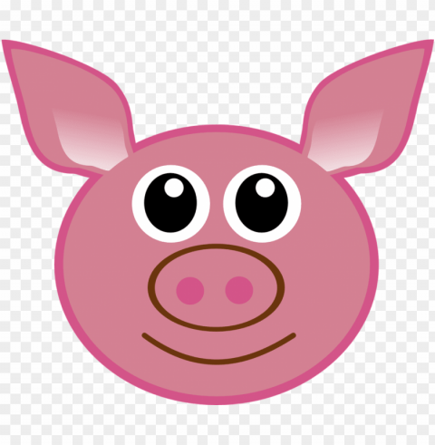 eppa pig party - pig face drawi PNG free download transparent background