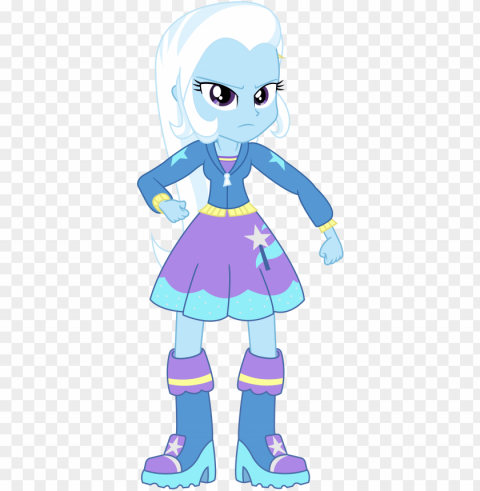 eqg trixie lulamoon - deviantart equestria girls trixie HighQuality PNG Isolated on Transparent Background