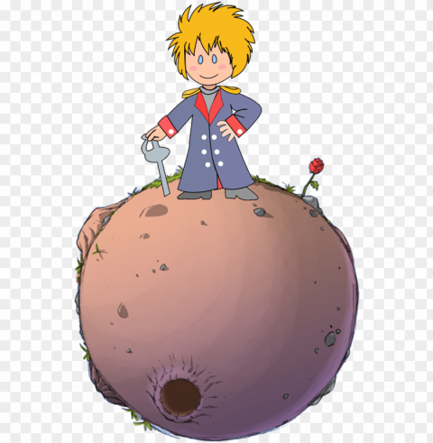equeno principe planeta - little prince ClearCut PNG Isolated Graphic
