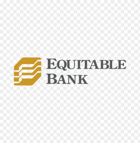 equitable bank logo vector PNG images with alpha transparency diverse set