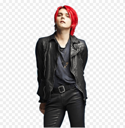 erard way edition - gerard way photoshoot danger days Isolated Item on Clear Transparent PNG
