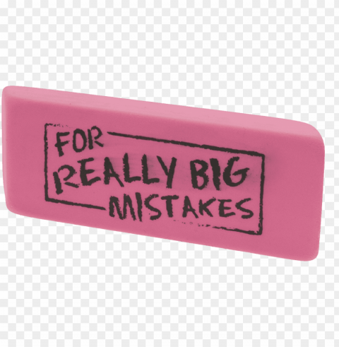 eraser for really big mistakes PNG images with alpha background
