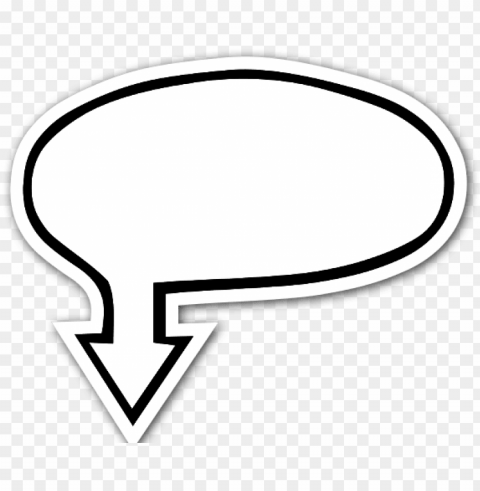 erfect to add your own custom words in the speech - speech bubble arrow PNG images with clear alpha channel