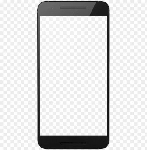 erie otters mobile app on android - empty phone frame Transparent PNG Isolated Subject