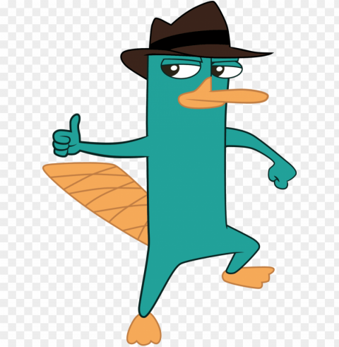 erry the platypus song - perry the platypus thumbs u Clear PNG photos