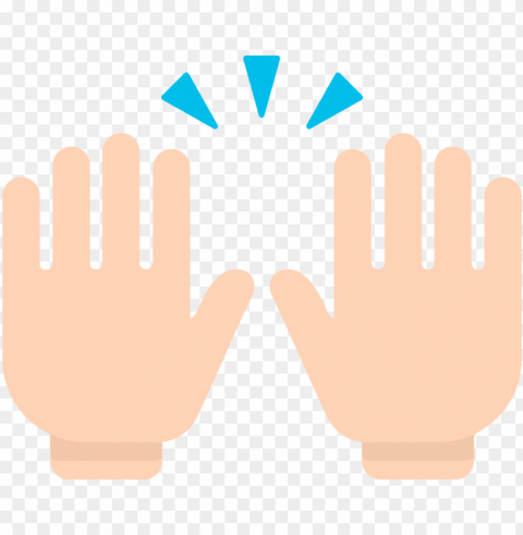 erson raising both hands in celebration emoji emojipedia - mozilla Clear PNG image
