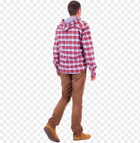 erson standing back view transparent PNG artwork with transparency
