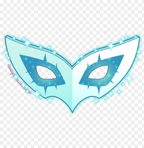 ersona 5 mask transparent Clear Background Isolated PNG Icon