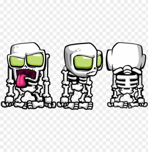 ersonajes - zombie infection jaime bone Isolated Icon in HighQuality Transparent PNG