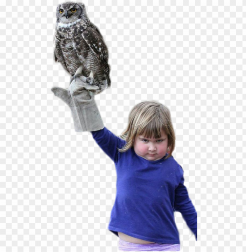 ersonan angry girl holding an owl - person holding an owl Transparent background PNG photos