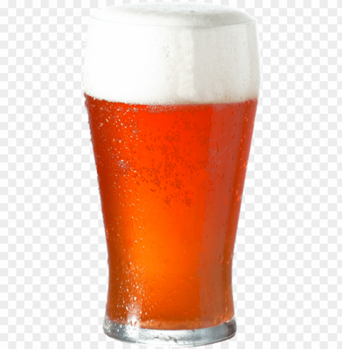 es una cerveza roja con mucho cuerpo que se logra - vaso de cerveza roja Isolated Character on Transparent PNG
