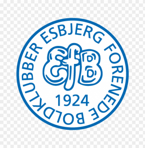 esbjerg fb 1924 vector logo Transparent PNG graphics complete collection