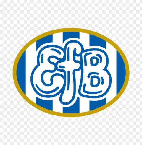 esbjerg forenede boldklubber vector logo Transparent PNG graphics complete archive