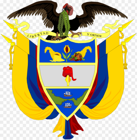 escudo de colombia dibujo Transparent picture PNG