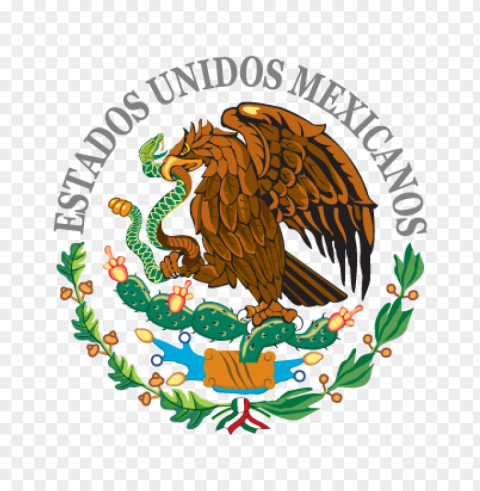 escudo de estados unidos mexicanos logo vector Clear PNG graphics free