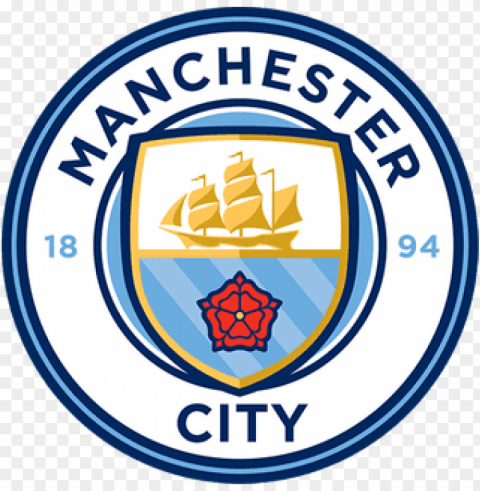 escudo do manchester city Isolated Design Element on PNG PNG transparent with Clear Background ID 4d1a24e7