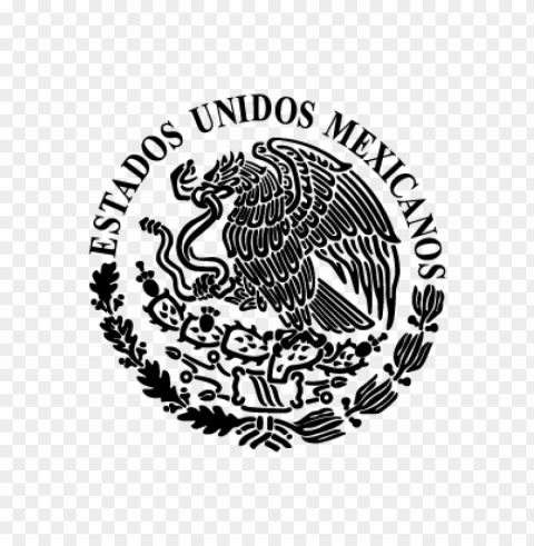 escudo nacional mexicano logo vector free ClearCut Background Isolated PNG Graphic Element