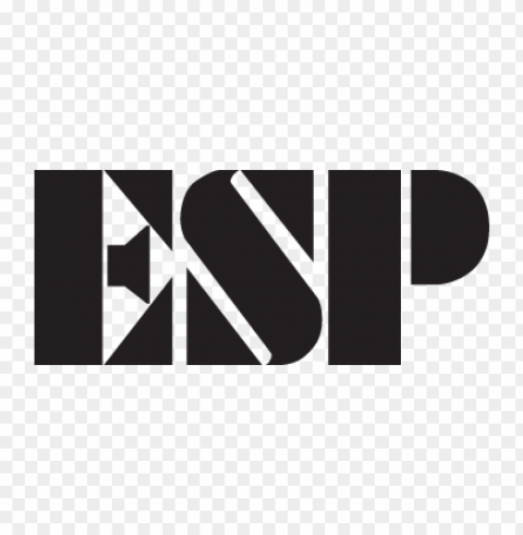 esp guitars logo vector free download Transparent PNG Object Isolation