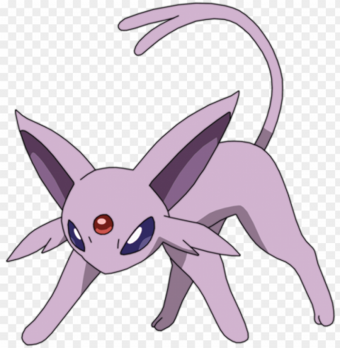 espeon - espeon Isolated Artwork in Transparent PNG Format