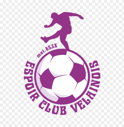 espoir club velainois vector logo Clear PNG images free download