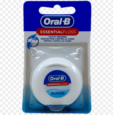 essential floss - oral b Transparent PNG Isolation of Item